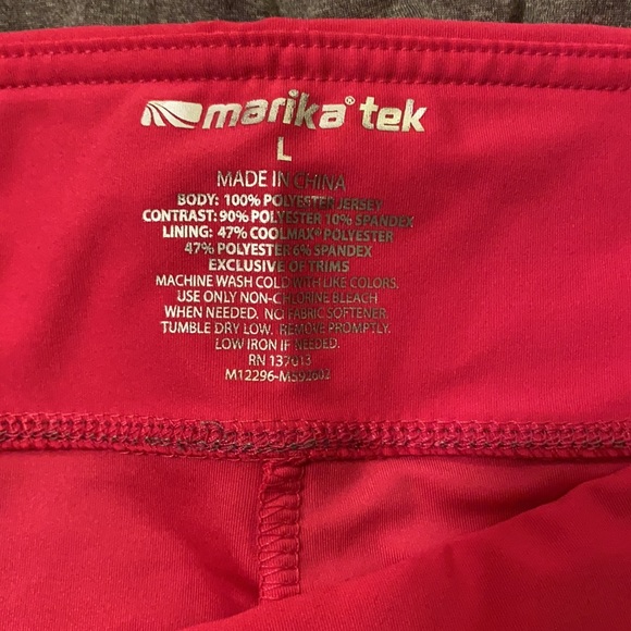 Marika Tek Gray and Pink Skort Size L - Picture 3 of 5